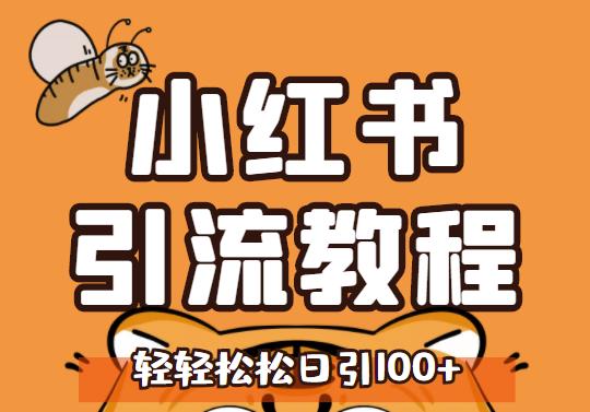 小红书运营引流全系列课程，每天引流100精准粉-启创网