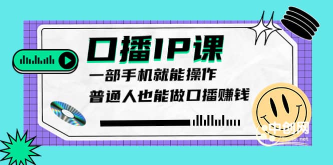 大予口播IP课：新手一部手机就能操作，普通人也能做口播赚钱（10节课时）-启创网