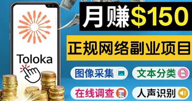 正规网络副业赚钱平台Toloka，利用业余时间月赚150美元-启创网