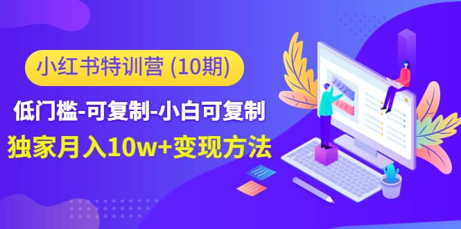 小红书特训营（第10期）低门槛-可复制-小白可复制-启创网